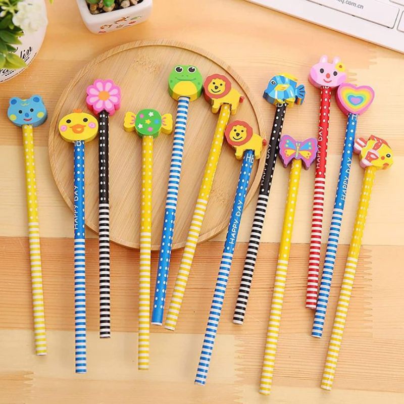 

Pensil Karakter + Penghapus Pensil Lucu Ada penghapus Pensil Fancy Pensil