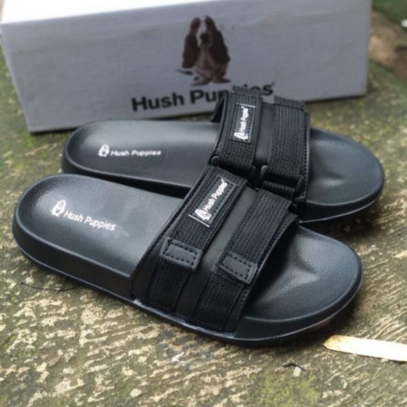 Sandal Hush Puppies Double Strap Unisex Sendal Selop Pria Wanita