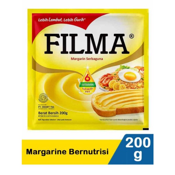 

filma margarine bernutrisi 200g