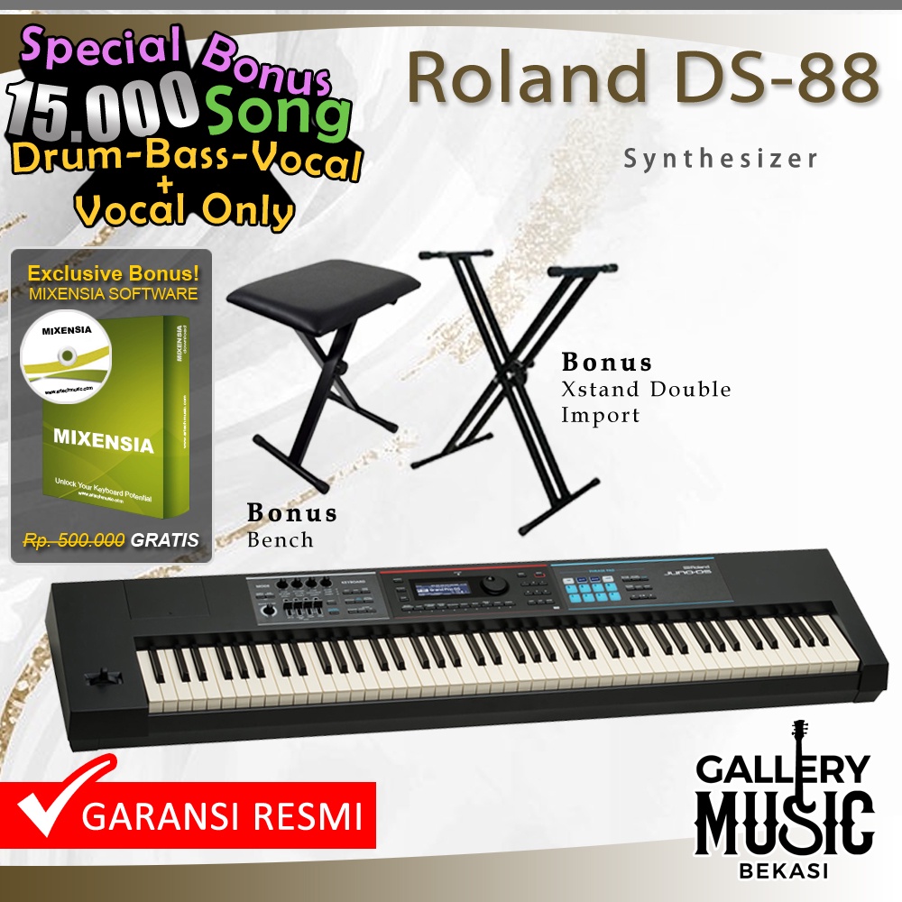 Roland Juno DS 88 Synthesizer Digital Piano / DS88 / JunoDS 88