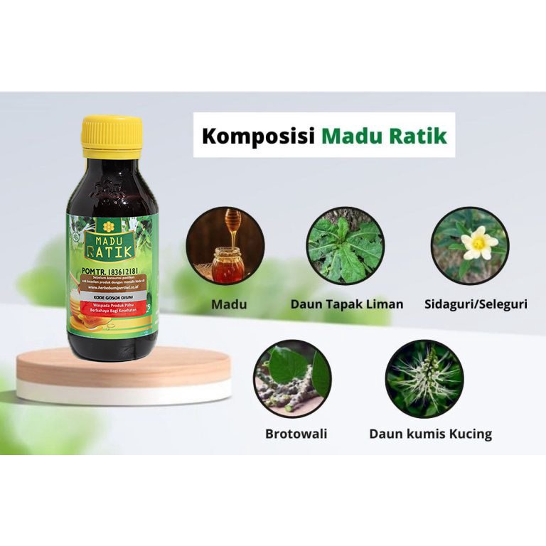 MADU RATIK ASLI ATASI KEBAS KESEMUTAN KRAM ASAM URAT NYERI SENDI SAKIT OTOT PINGGANG REMATIK ENCOK SAKIT LUTUT HANYA MENJUAL PRODUK ORINAL