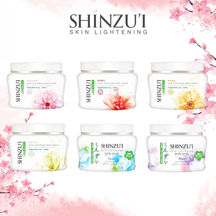 Shinzu'i Skin Lightening Body Scrub / Shinzui Body Scrub Lulur Mandi