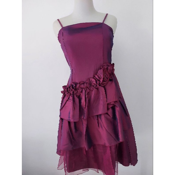 Cardigan brukat bunga Black Merk Caroline Kosasih / Dress Gaun Pesta Wedding