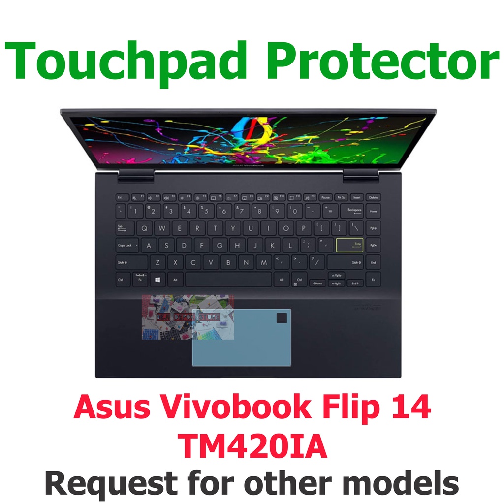 Touchpad Trackpad Protector Asus Vivobook Flip 14 TM420IA