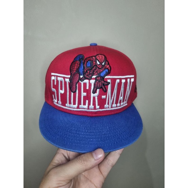 Topi Snapback New Era x Marvel (Spiderman).
