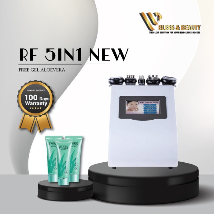 Diet Rf 5In1 Alat Rf Wajah Pelangsing Badan Alat Rf Slimming Machine + 40K