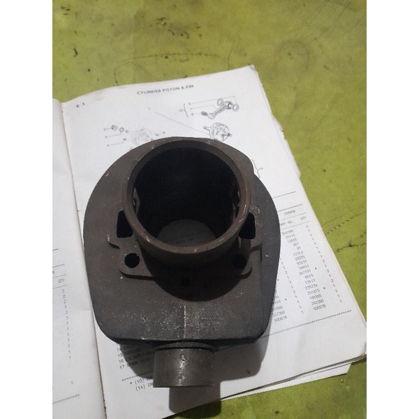 cylinder  boring vespa lubang 2 super