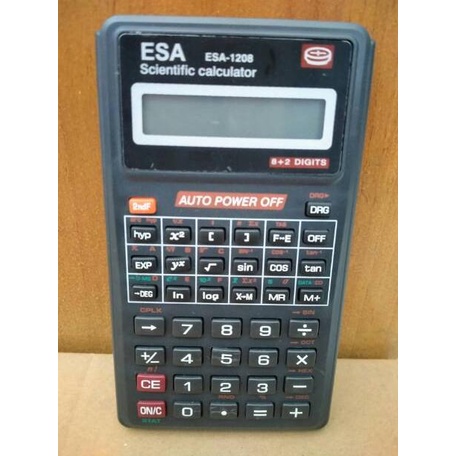 

((Kode)-Z65Y♥) KALKULATOR SCIENTIFIC ESA 1208 SIN COS TG amanah