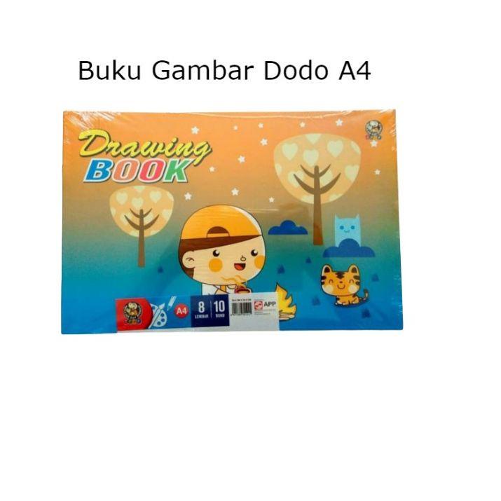 

JY7✺ Buku Gambar A4 Dodo /(1pak/10buku) Koleksi Terbaru