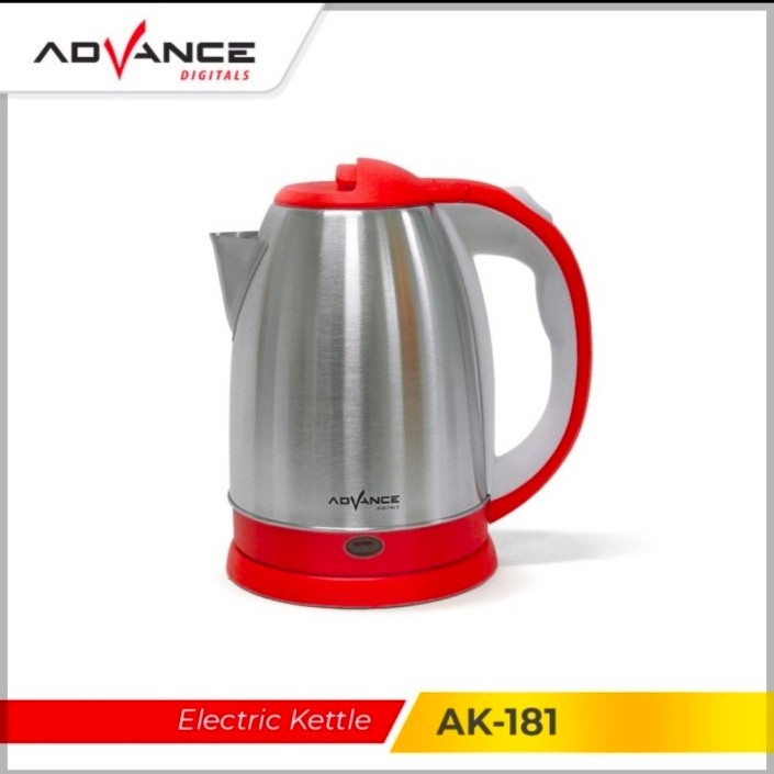 Advance AK-181 Teko Listrik Stainless Pemanas Air Electric Kettle 1.8L