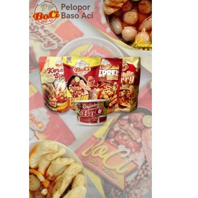 

[PRODUK H9POZ] Boci - Baso Aci Original - Geprek - Curry - Korean - Cuankie Mantap Jiwa NAA