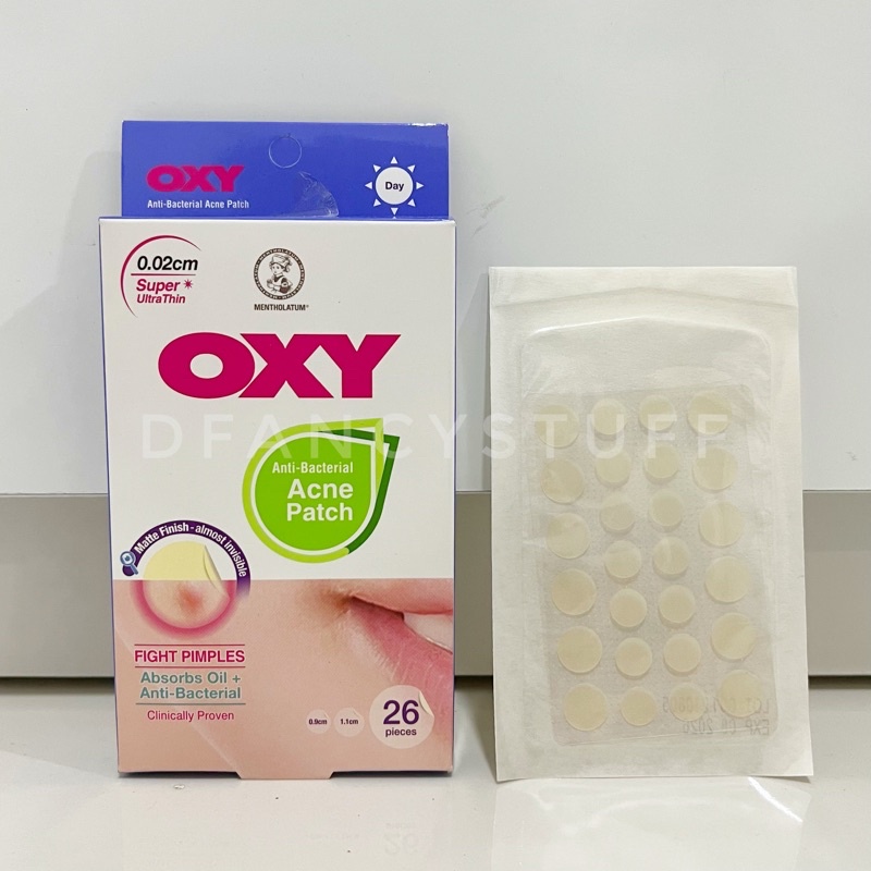 OXY Acne Patch Day UNGU - Stiker jerawat agar kempes