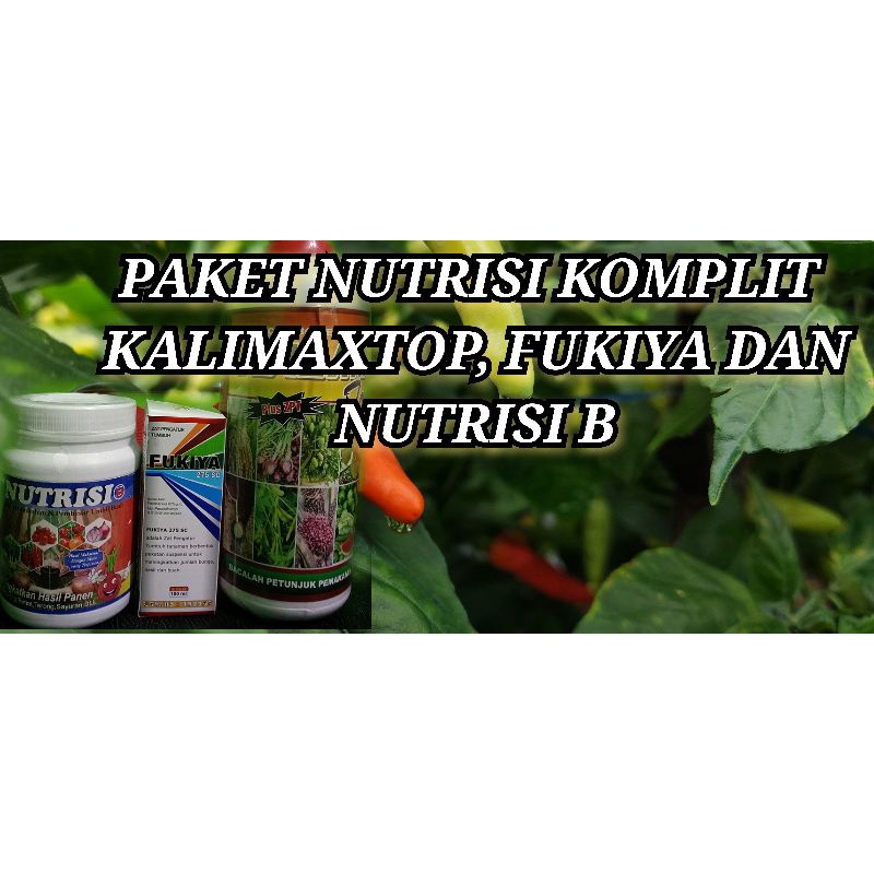 Jual PAKET NUTRISI KOMPLIT DAN HEMAT ,Kalimaxtop,fuliya Dan Nutrisi B ...