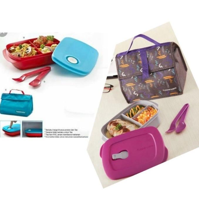 Tupperware BYO lunch box set tempat bekal makan