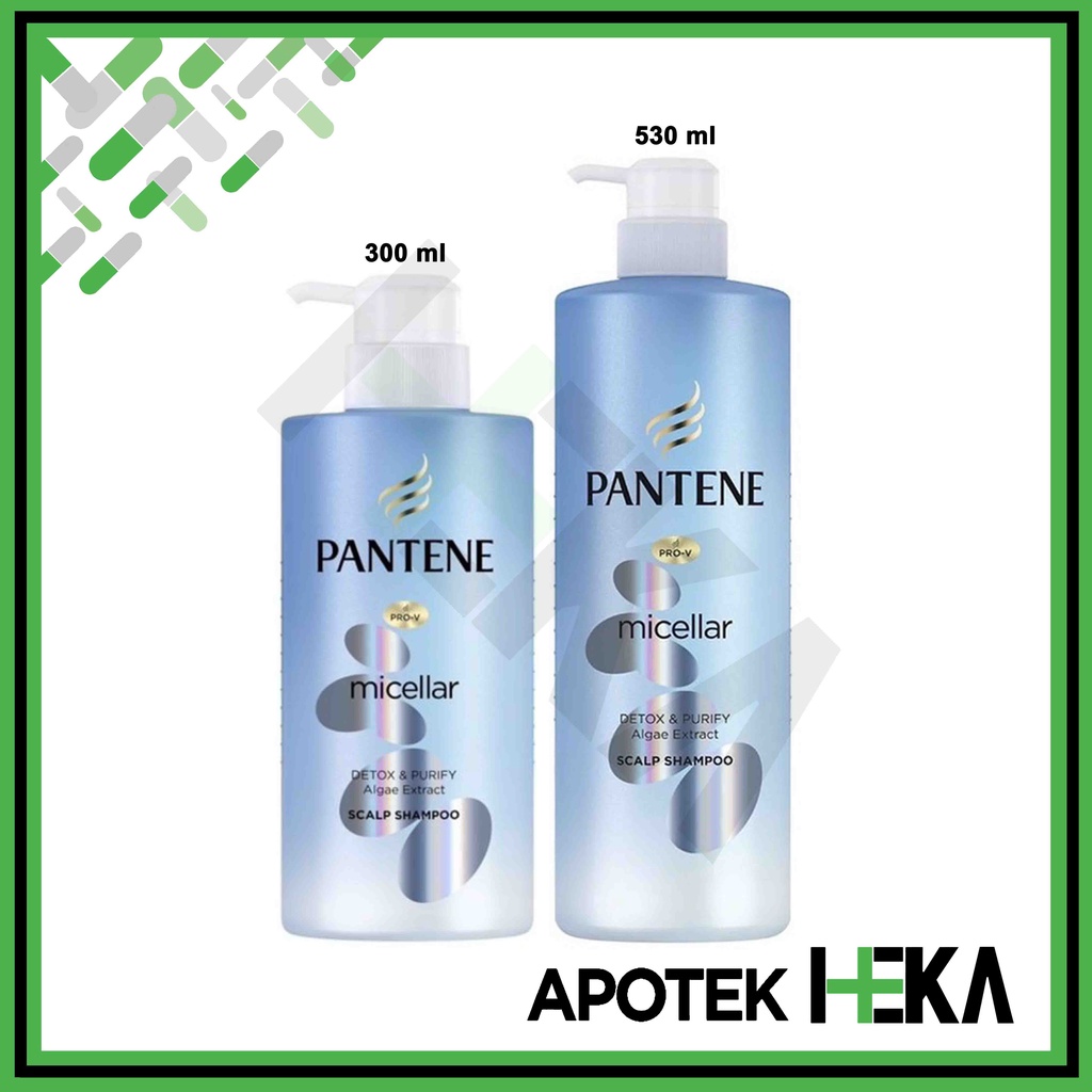 Pantene Shampoo Micellar Water Detox &amp; Purify - D&amp;P (SEMARANG)