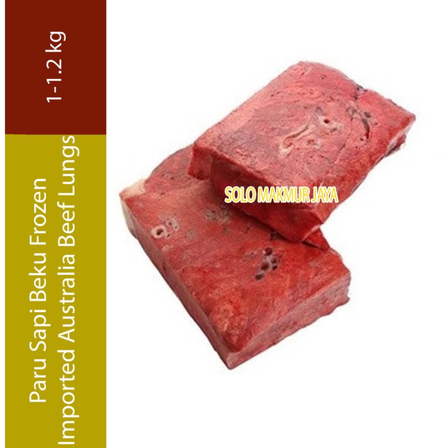 

Paru Sapi Beku Frozen Imported Australia Beef Lungs 1k 1 kg 1000gr 1000 gr