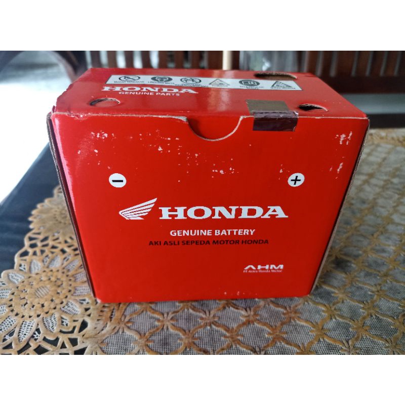 Jual Aki Ahm Honda original GTZ6V | Shopee Indonesia