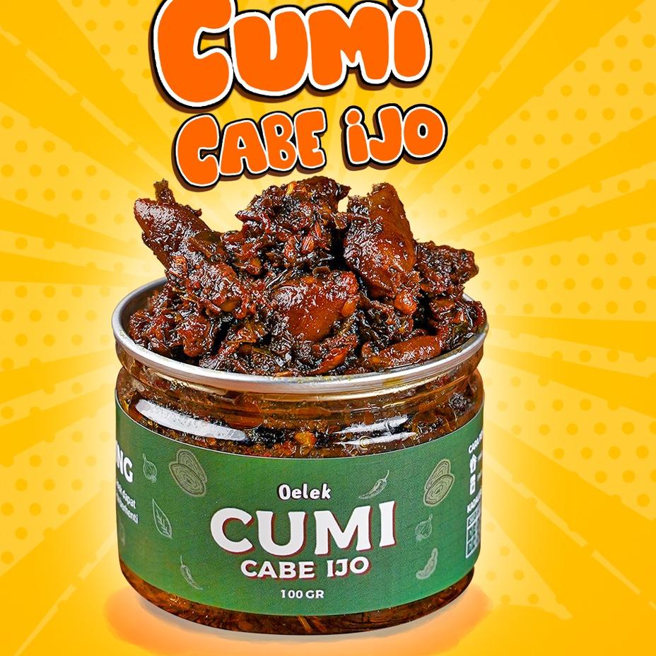 

➬mm Ready➬ Oelek Cumi Cabe Ijo Oelek / Lauk Cumi Cabai ijo / Lauk Siap Saji 86