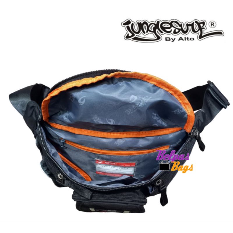 Tas pinggang pria / tas waistbag junglesurf import 04531J