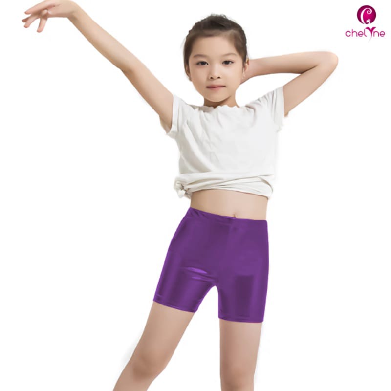 Celana Short Kilap Anak Chelyne A78212 Premium Jahitan Samping