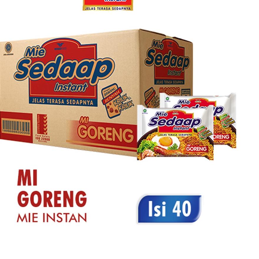 

■»► Mie Sedaap Goreng 90gr x 40 (1 box)