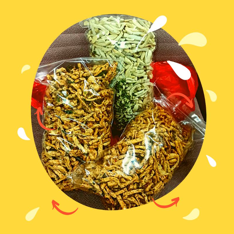 

BASRENG PEDAS DAUN JERUK GURIH NIKMAR ENAK CEMILAN VIRAL 1KG
