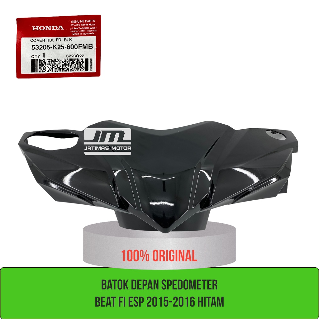 Batok depan baet fi esp 2015-2016 hitam 53205-K25-600FMB