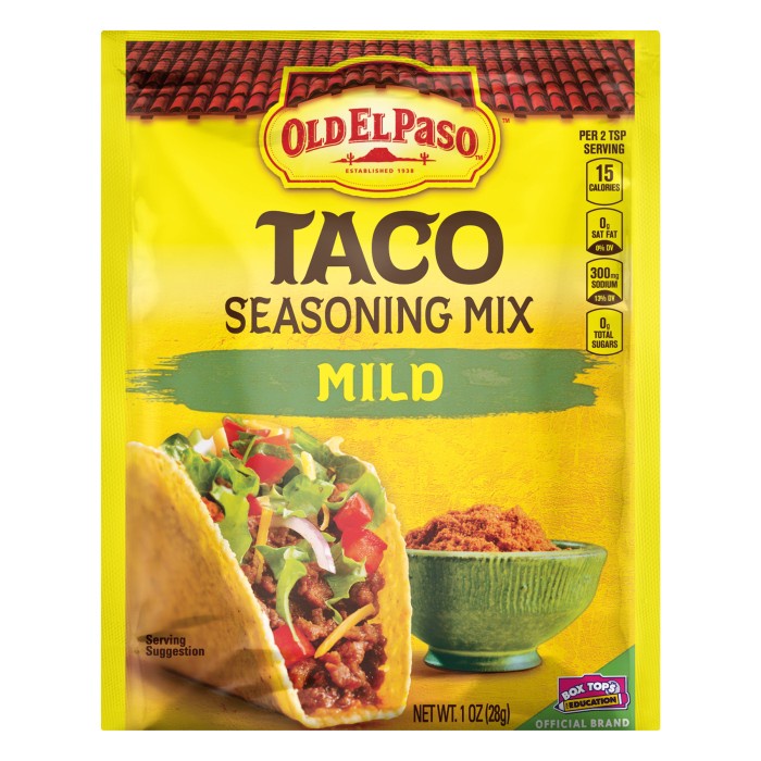 

⭐BISA COD⭐ Old El Paso Taco Seasoning Mix MILD Bumbu Masak Instant Mexican Food
