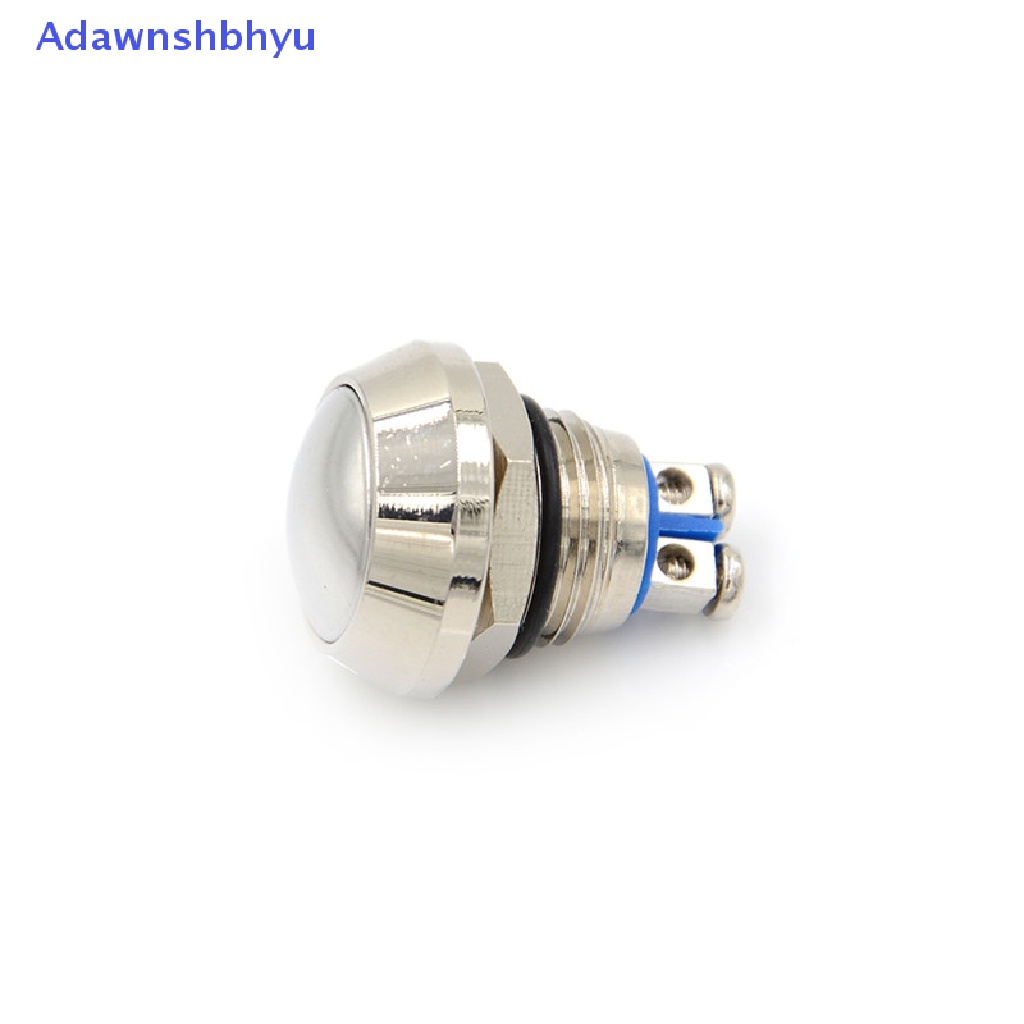 Adhyu Hot Sale Domed Waterproof Metal 12mm Momentary Push Button Switch ID