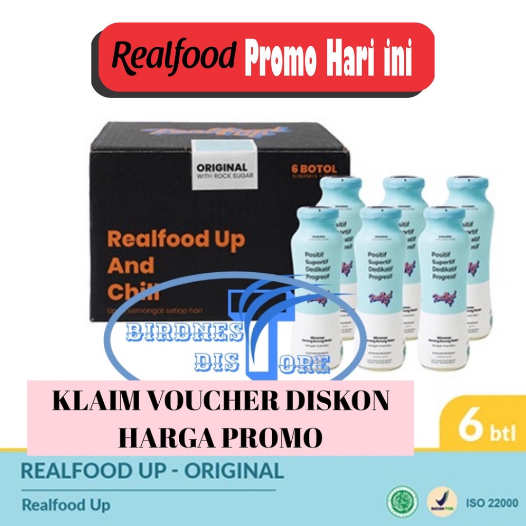 

Ay00! Realfood Up 6 Botol
