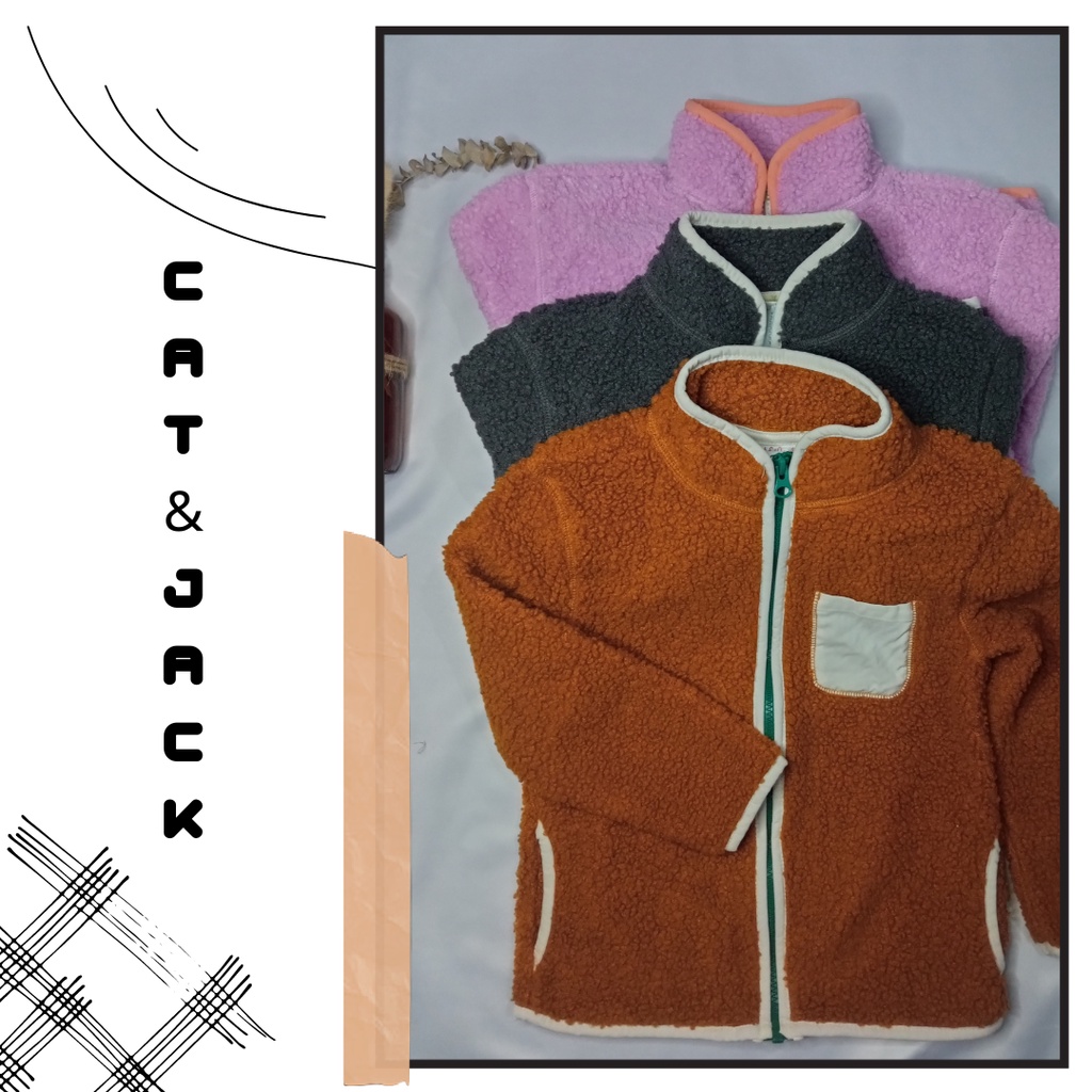 Cat & Jack Jaket Fleece anak