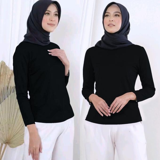 Kaos Manset Lengan Panjang Wanita/Manset Muslim Wanita Lengan Panjang