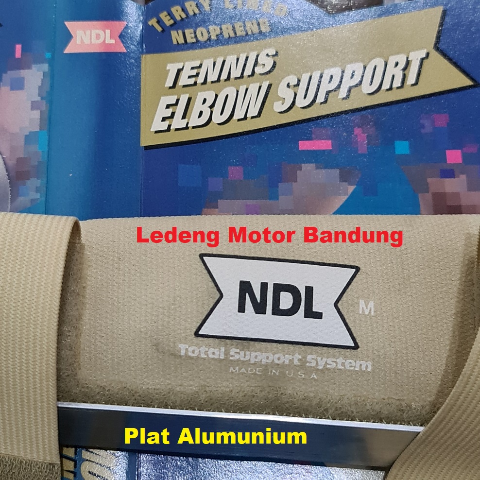 NDL Tennis Elbow Arm Deker Pelindung Siku Lengan Olahraga Bola Tenis