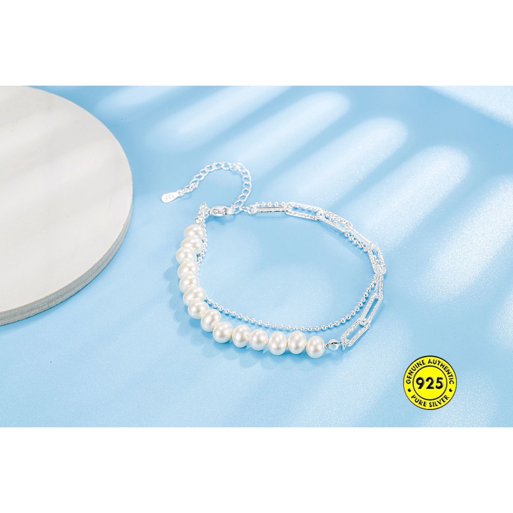 Gelang Mutiara Shell Gesper Cincin Untuk Wanita U1486