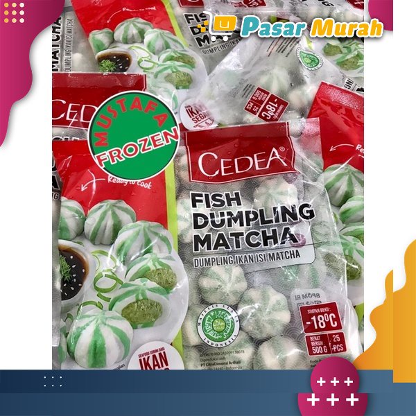 

Cedea Matcha Fish Dumpling 500gr | Pasar Murah Medan