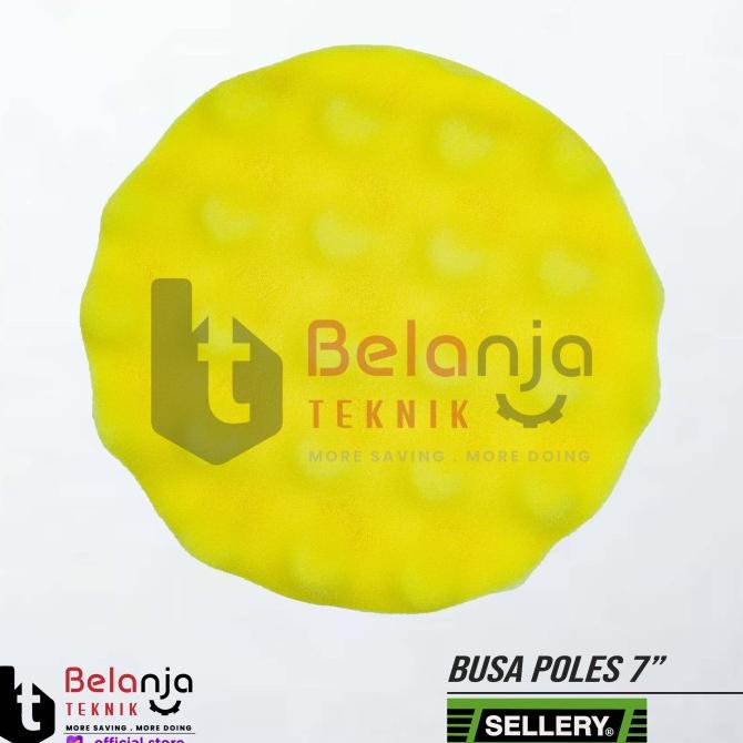 Sellery Pad Polishing 7" Spon Busa Poles 7 Inch Polishing Pad 07-595 belanjate77 Ayo Beli