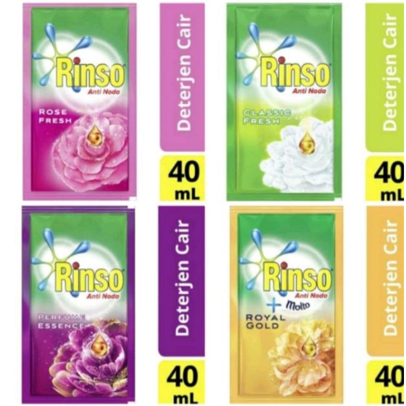 rinso sachet 40ml