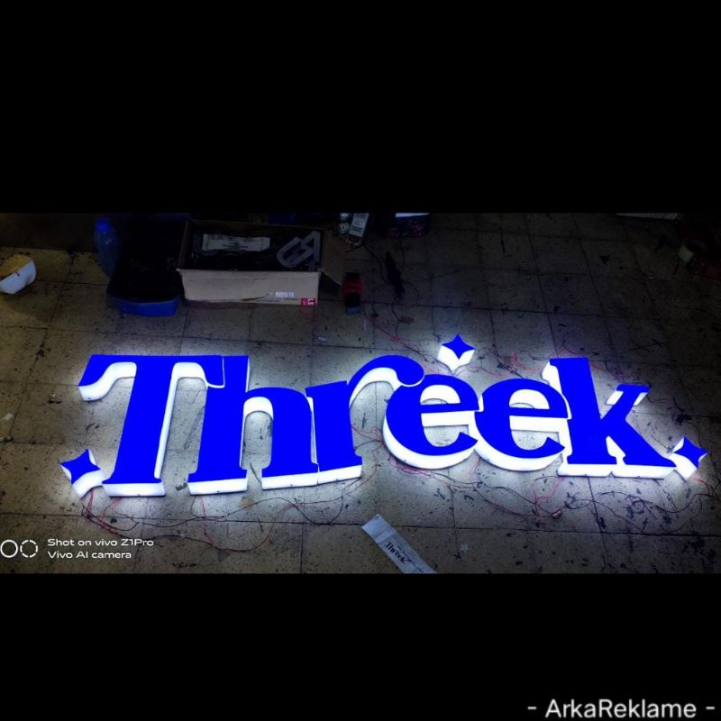 Huruf Timbul Acrylic LED (NYALA)