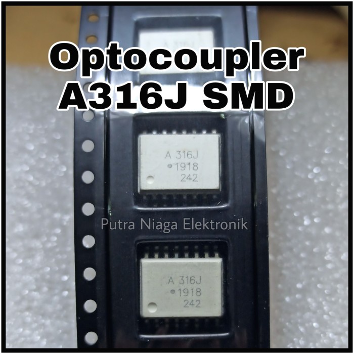 ic A316J / A 316J SMD SOIC8 Optocoupler A316 HCPL316 putr4n14 Murah