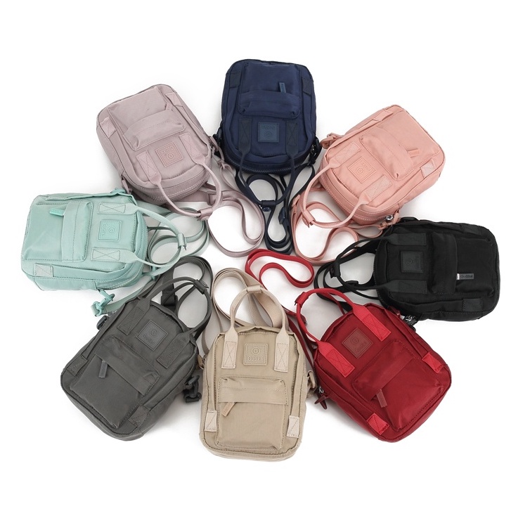 GUDIKA Bag 5159 - Tas Hp Mini Fashion Branded Ori Selempang bahu Cewek Kekinian Wanita Import Korea Original Terbaru Bahan Nilon Anti Air Waterproof