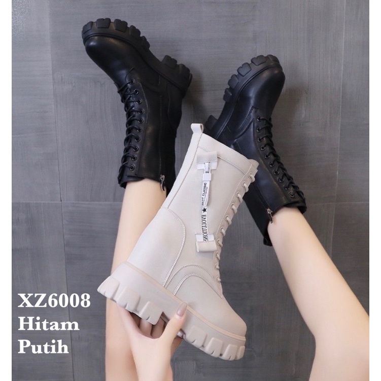 SEPATU BOOTS  FASHION KOREA XZ6008