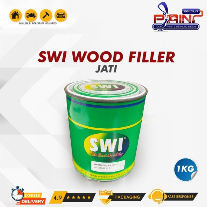 SWI WOOD FILLER KG - 1 Liter