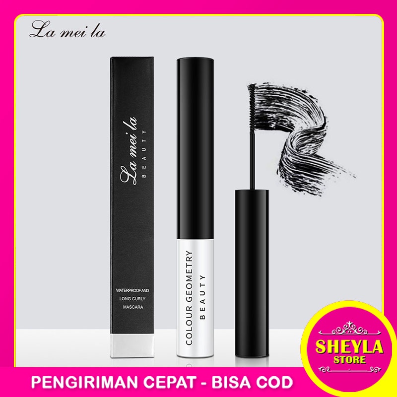 Lameila Beauty Waterproof Long Curly Mascara / Maskara Black White Original Long Lasting / TV-89