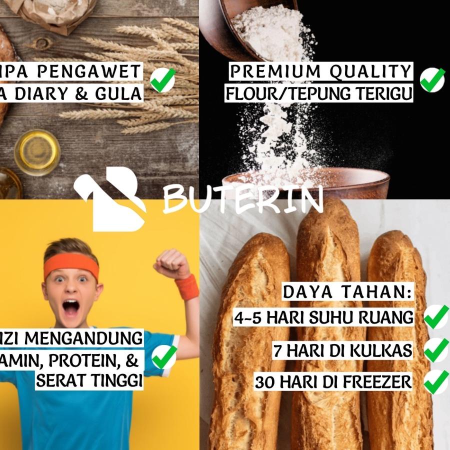 

>D2289) ⭐⭐⭐⭐⭐ Baguette For Garlic Bread Roti Prancis French Buterin