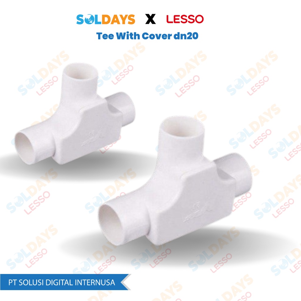 Lesso Tee With Cover 25 mm / Tee Conduit With Cover dn25 / PVC Conduit