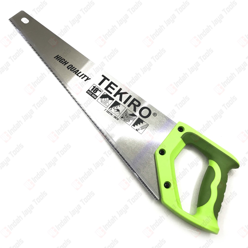 TEKIRO GT-HS1556 Handsaw 18 Inch - Gergaji Gorok Kayu Tangan
