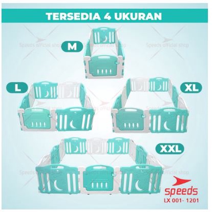 SPEEDS Pagar Anak Pagar Bayi Babyfence Playfence Prosotan Kuda Kudaan Anak Baby Fence 001-M1201