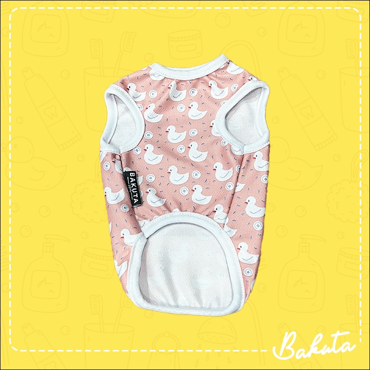 Baju Kucing Tank Edisi Baby Duck Tank Lucu Untuk Kucing dan anjing / Baju Kucing Termurah Size XS-XXL / Baju Kucing Tangerang