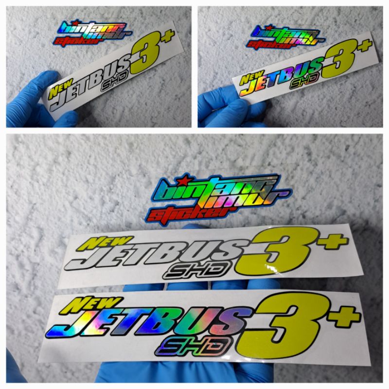 

STICKER NEW JETBUS 3+ CUTTING