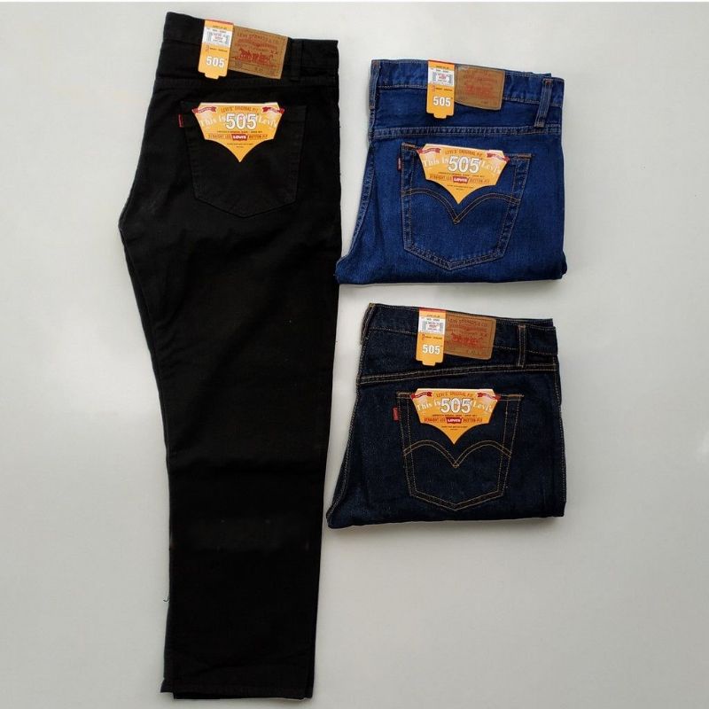 Celana Jeans Jumbo Pria Jeans Jumbo Celana Panjang Pria BB 70-140 KG Size : 39-44